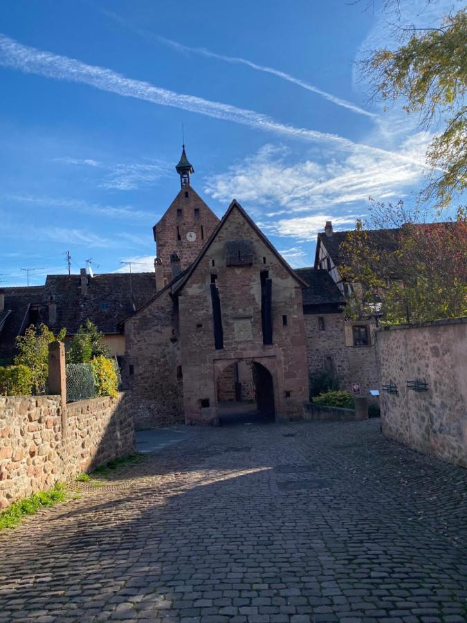 Ferienwohnung Riquewihr Centre Historique Exterior foto